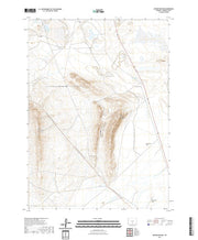 USGS US Topo 7.5-minute map for Separation Rim WY 2021