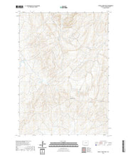 USGS US Topo 7.5-minute map for Seven L Creek West WY 2021