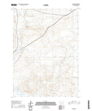 USGS US Topo 7.5-minute map for Shawnee WY 2021