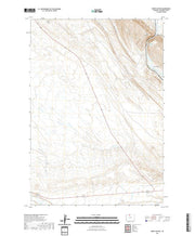 USGS US Topo 7.5-minute map for Sheep Canyon WY 2021