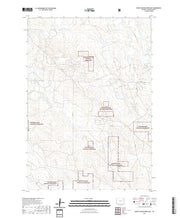 USGS US Topo 7.5-minute map for Sheep Canyon Creek East WY 2021