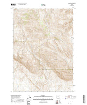 USGS US Topo 7.5-minute map for Sheep Ridge WY 2021