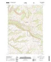 USGS US Topo 7.5-minute map for Shell Falls WY 2021