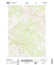 USGS US Topo 7.5-minute map for Shell Reservoir WY 2021