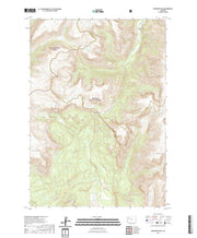 USGS US Topo 7.5-minute map for Shoshone Pass WY 2021