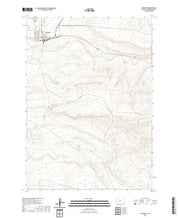 USGS US Topo 7.5-minute map for Shoshoni WY 2021