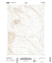 USGS US Topo 7.5-minute map for Shotgun Butte WY 2021