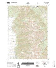 US Topo 7.5-minute map for Stewart Peak WY