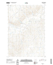 US Topo 7.5-minute map for Trabing WY