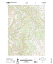 US Topo 7.5-minute map for Tripod Peak WY