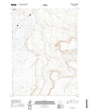 USGS US Topo 7.5-minute map for Turtle Hill WY 2021