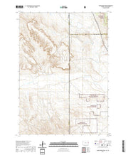 USGS US Topo 7.5-minute map for Twentyone Divide WYSD 2021