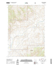 USGS US Topo 7.5-minute map for Twin Creek WY 2021