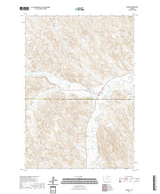 USGS US Topo 7.5-minute map for Ucross WY 2021