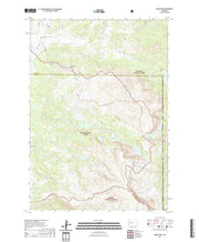 USGS US Topo 7.5-minute map for Union Peak WY 2021