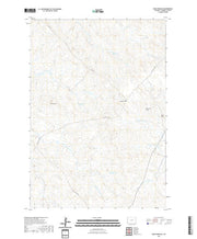 USGS US Topo 7.5-minute map for Wags Pinnacle WY 2021