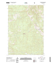 USGS US Topo 7.5-minute map for Walker Mountain WY 2021