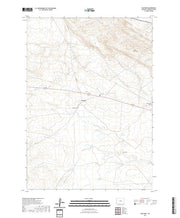 USGS US Topo 7.5-minute map for Waltman WY 2021