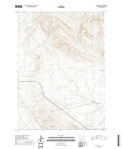 USGS US Topo 7.5-minute map for Waltman NW WY 2021