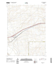 USGS US Topo 7.5-minute map for Wamsutter WY 2021