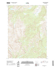 USGS US Topo 7.5-minute map for Washakie Park WY 2021