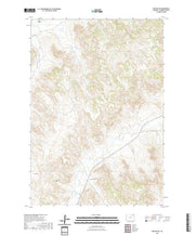 USGS US Topo 7.5-minute map for Weston SW WY 2021