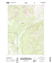 USGS US Topo 7.5-minute map for Whetstone Mountain WY 2021