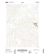 USGS US Topo 7.5-minute map for Whipple Hollow WY 2021