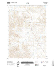 USGS US Topo 7.5-minute map for Wildcat WY 2021