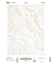 USGS US Topo 7.5-minute map for Wilderness WY 2021