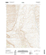 USGS US Topo 7.5-minute map for Wilkins Peak WY 2021