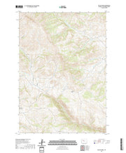 USGS US Topo 7.5-minute map for Willow Creek WY 2021