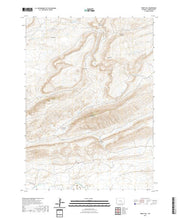 USGS US Topo 7.5-minute map for Windy Hill WY 2021