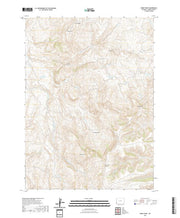 USGS US Topo 7.5-minute map for Windy Point WY 2021