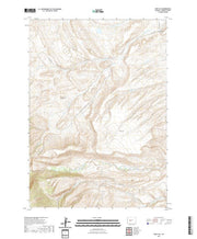 USGS US Topo 7.5-minute map for Wise Flat WY 2021