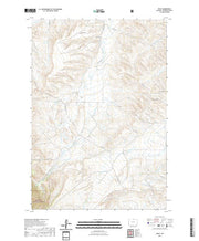 USGS US Topo 7.5-minute map for Wolf WY 2021