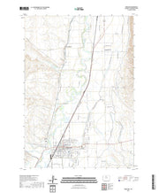 USGS US Topo 7.5-minute map for Worland WY 2021