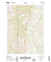 USGS US Topo 7.5-minute map for Wyoming Peak WY 2021