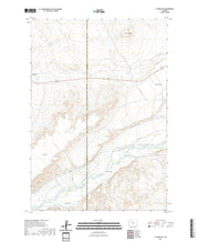 USGS US Topo 7.5-minute map for Y U Bench NE WY 2021