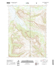 USGS US Topo 7.5-minute map for Yellowstone Point WY 2021