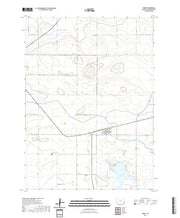 USGS US Topo 7.5-minute map for Yoder WY 2021