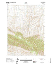 USGS US Topo 7.5-minute map for Youngs Pass WY 2021