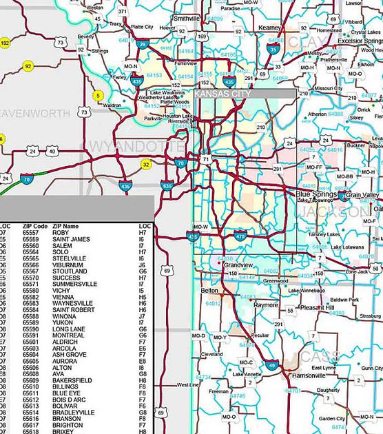 Premium Style Wall Map of Missouri by Market Maps – American Map Store