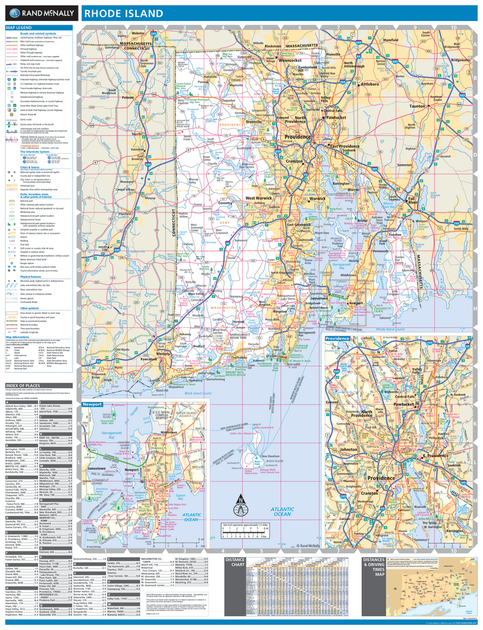 Rhode Island – American Map Store